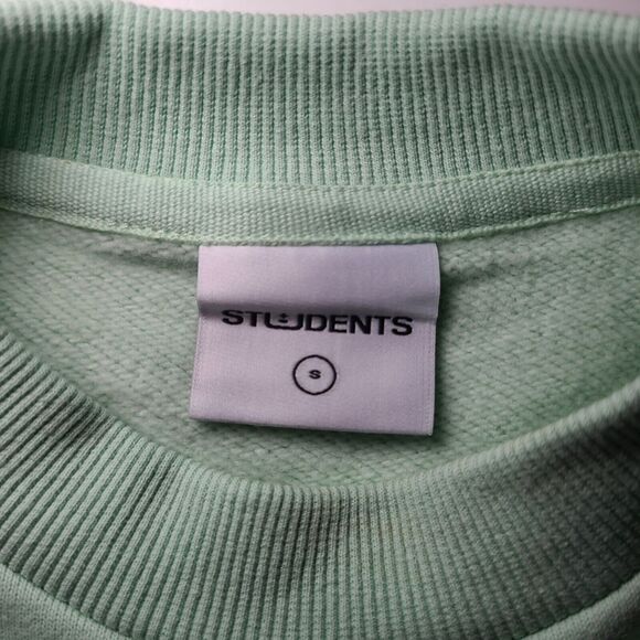 NWT Students Golf Eagle Season Cotton Crewneck Sweater Peabody Green Men's Small - Picture 4 of 11